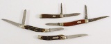 (4) Schrade mfg foling knives
