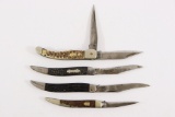 (4) Vintage Fishing Knives: Western, Imperial, etc.
