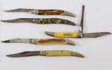 (5) Vintage Fishing Knives Various Mfg