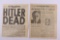 Roosevelt Dies'/'Hitler Dead' Newspapers