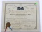 Civil War Iowa Prisoner Certificate