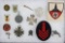 Lot of Miscellaneous Nazi Medals, Pins, Etc.