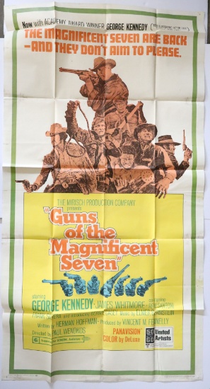 "Guns of the Magnificent 7" Movie Poster