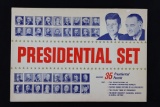 1964 Boxed Presidential Pencil Set
