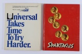 1960 'Spartacus' Movie Souvenir HC Books