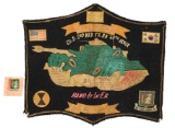 XL 1962 40th Tank Bn Jacket Patch and DI