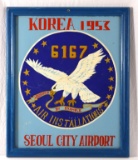 Korean War 6167th Air Base Group Sign