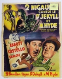 Abbott & Costello/Dr. Jekyll 1-Sheet
