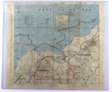 WWII 1945 Pre-Invasion Okinawa Map