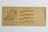 Winchester Guns 1800's Ad Envelope