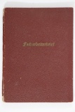Nazi Stamped Professional Cert. ID Book