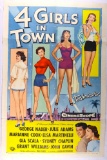 4 Girls in Town (1956) 1-Sheet