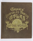 1883 Gram's World Atlas