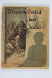 Dutch-Nazi Anti-Soviet Propaganda Book