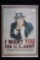 1967 Vietnam Era Uncle Sam Poster