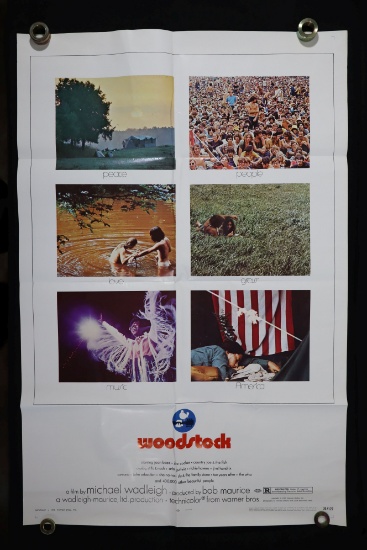 Woodstock 1970 1-Sheet Movie Poster