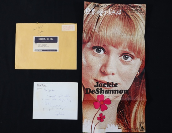 Jackie DeShannon Japanese Promo Poster