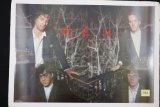 R.E.M. 1989 Commercial Poster