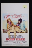 Born Free/1966 Window Card