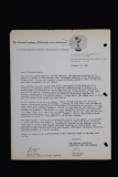 Rod Serling 1965 NATAS Letter