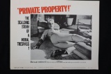 Private Property/Exploitation Lobby Card