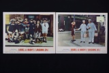 Laurel & Hardy/1965 (2) Lobby Cards