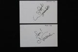 Naomi & Winonna Judd Signed Cards