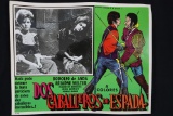 Two Sword Knights Mexican Lobby Card