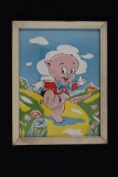 Looney Tunes/Porky Pig 1950's Print