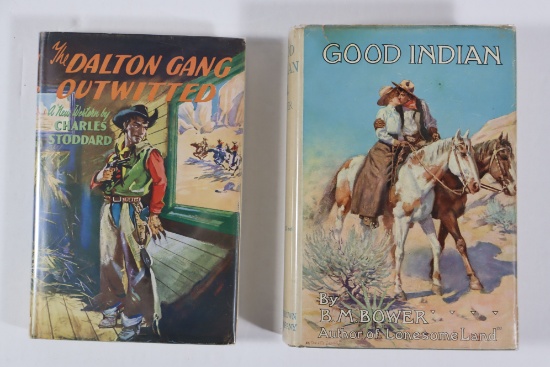 (2) Antique Old West Related HC Books