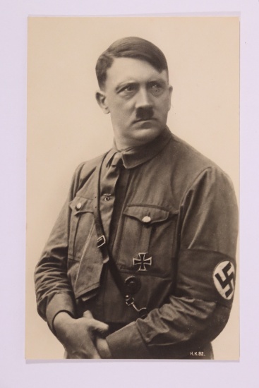 Adolf Hitler Nazi Propaganda Postcard