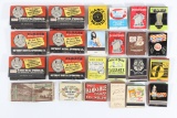 (24) Vintage Products Matchbooks