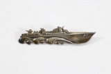 WWII PT Boat Sterling Pin