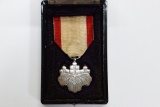 WWII Japanese Cased Rising Sun Medal