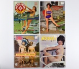 Group of (4) Vintage Pin-Up Magazines