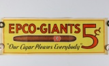 Epco-Giants Cigars c. 1890 Poster