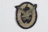 Cloth WWII Luftwaffe Aerial Gunner Badge