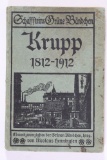 Rare! German Book Krupp 1812-1912.