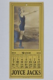 1924 Flapper Girl Pin-Up Calenendar
