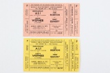 (2) 1975 Muhammad Ali/Norton Tickets