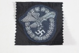 WWII Nazi Bevo Patch