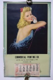 1948 Pin-Up Calender/Jules Erbit Art