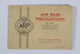 Air Raid Precautions Cigarette Card Set
