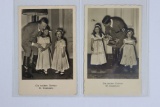 Nazi Postcards-Hitler w/Goebbel's Girls