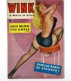 Wink Magazine/Oct 1949 Pin-Up Cover