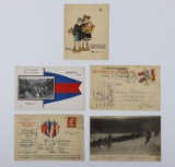 WWI Postcard, YMCA Christmas Card Lot