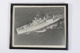 Framed Photo USS Norton Sound AVM-1