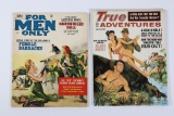 (2) 1960's Mens Adventure Magazines