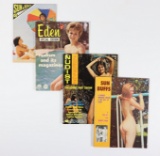 Group of (4) Vintage Pin-Up Magazines