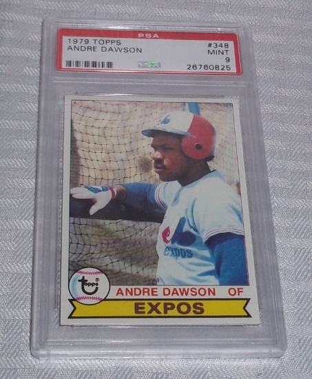 1979 Topps Baseball Andre Dawson Card GRADED PSA 9 MINT Expos HOF